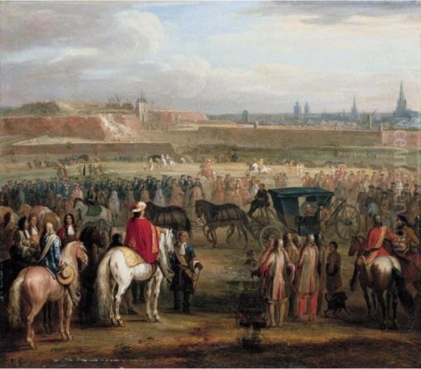 The Surrender Of Cambrai, 18 April 1677 - view 1