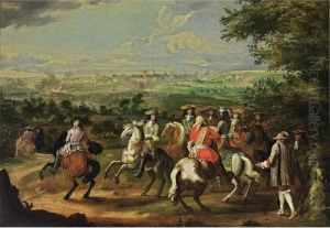 The Arrival Of Louis Xiv At The Siege Of Maastricht