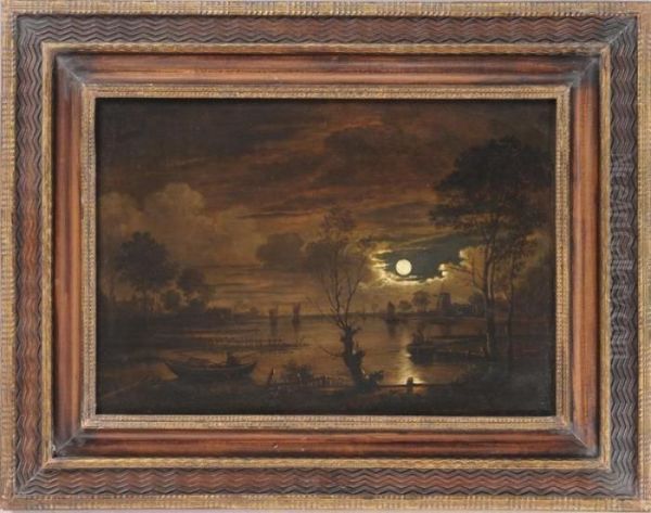 Fishing By Moonlight - view 1