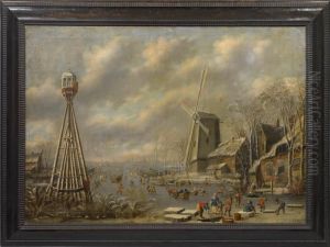 Winterlandschaft by Aert van der Neer