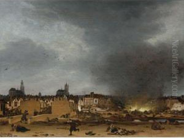 A View Of Delft With The Explosion - view 1