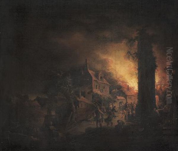 Paesaggio Con Incendio - view 1