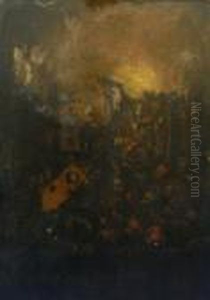 L'explosion De La Poudriere - view 1