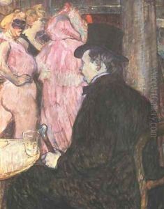 Maxim Dethomas by Henri De Toulouse-Lautrec