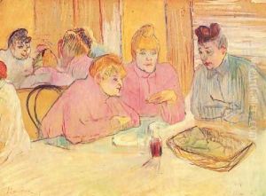 In The Dining Room Of The Brothell