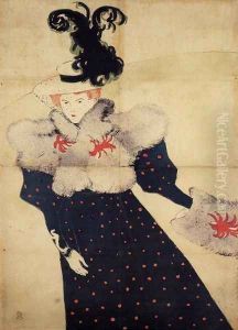 La Revue Blanche by Henri De Toulouse-Lautrec
