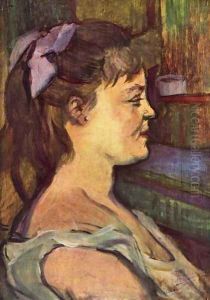 House Woman by Henri De Toulouse-Lautrec
