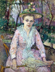 Woman With An Umbrella