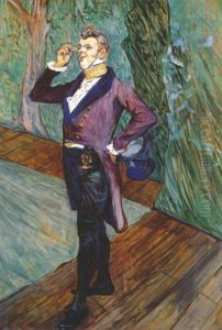 The Actor Henry Samary by Henri De Toulouse-Lautrec