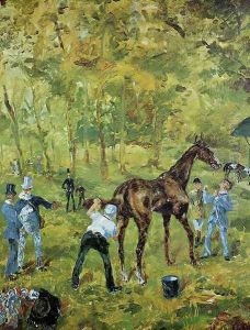 Souvenir d'Auteuil by Henri De Toulouse-Lautrec