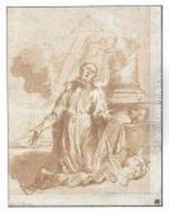 St Aloysius Gonzaga In Extasy