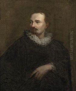 Portrait Of A Gentleman by Sir Anthony Van Dyck