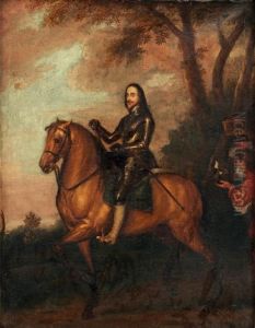 Carl I Of England On Horse