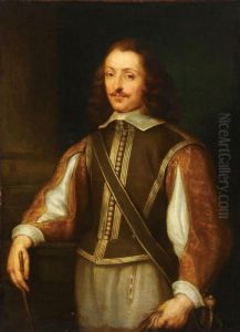 Portrait Of A Gentleman Wearing Sword by Sir Anthony Van Dyck