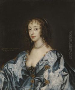Portrait Of Queen Henrietta Maria Portrait Of Queen Henrietta Maria