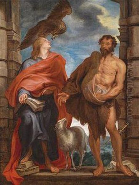 Saint John The Evangelist And Saint John The Baptist - view 1