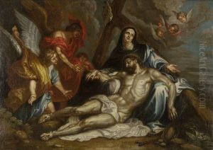 La Deploration Sur Le Corps Du Christ by Sir Anthony Van Dyck