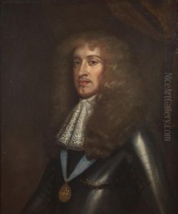 Half Length Portrait Of King James Ii In Armour