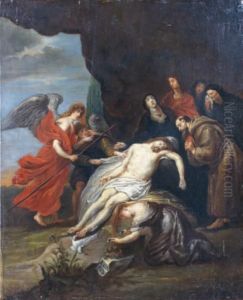 La Deploration Du Christ Mort by Sir Anthony Van Dyck