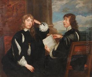 Portrait Ofthomas Killigrew And William, 
Lord Crofts