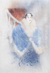 Elsa, Known as the Viennese by Henri De Toulouse-Lautrec