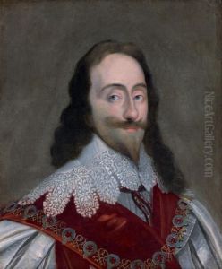 Portrait De Charles Ier by Sir Anthony Van Dyck