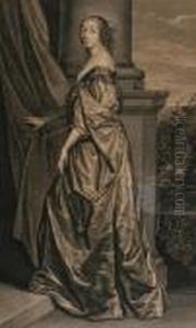 Queen Henrietta Maria by Sir Anthony Van Dyck