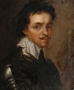 Portrait Of Thomas Wentworth by Sir Anthony Van Dyck