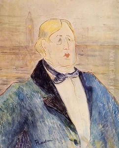 Oscar Wilde by Henri De Toulouse-Lautrec