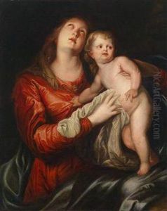 Maria Mit Dem Christuskind by Sir Anthony Van Dyck