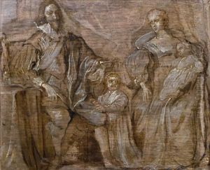 Konig Karl I. Und Konigin Henrietta Maria