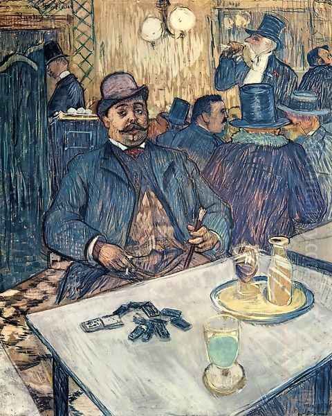 Monsieur Boleau in a Cafe - view 1
