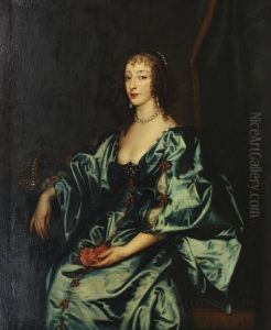 Portrait Of Queen Henrietta Maria Portrait Of Queen Henrietta Maria