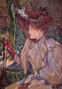 Woman with Gloves