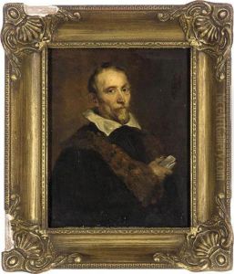 Portrait Of Jan Van Den Wouwer Portrait Of Jan Van Den Wouwer