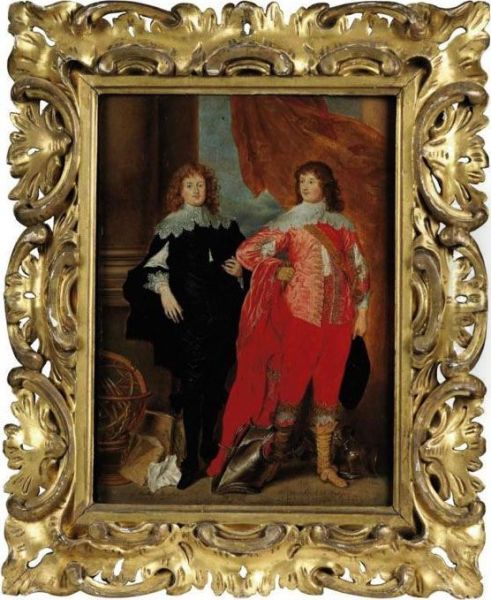 War And Peace, A Double Portrait
Of George Digby, 2nd Earl Ofbristol And William Russell, 1st Duke Of
Bedford - view 1