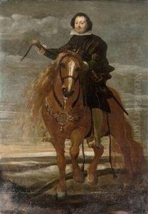 Portrait Eines Reiters by Sir Anthony Van Dyck