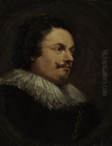 Portrait Of A Gentleman by Sir Anthony Van Dyck