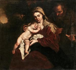Hans Efterfoljd, Den Heliga Familjen by Sir Anthony Van Dyck