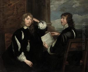 Portrait Of Thomas Killigrew And William, Lord Crofts by Sir Anthony Van Dyck