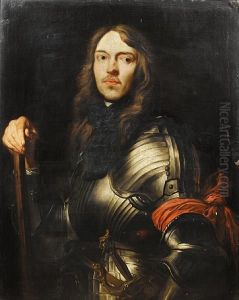 Portrait Of A Soldier by Sir Anthony Van Dyck