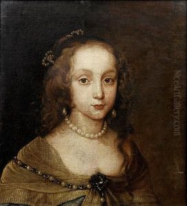 Portrait Of A Young Girl by Sir Anthony Van Dyck