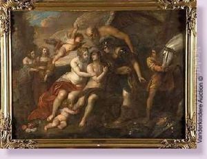 Persee Entre Le Vice Et La Vertu by Sir Anthony Van Dyck