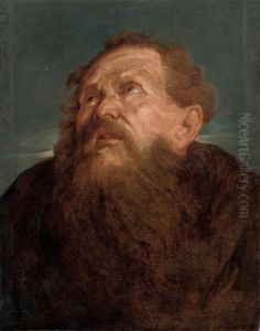 Head Study Of A Franciscan Saint