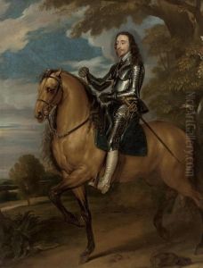 Equestrian Portrait Of King Charles I
