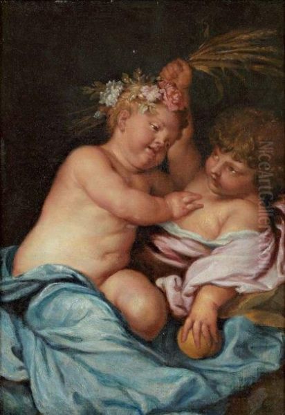 Allegorie Du Printemps Et De L'ete - view 1
