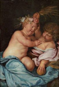 Allegorie Du Printemps Et De L'ete by Sir Anthony Van Dyck