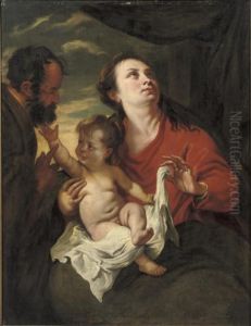 The Holy Family by Sir Anthony Van Dyck