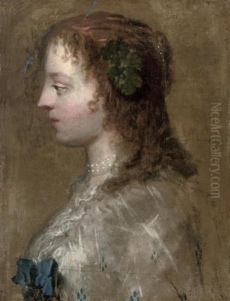 Profile Portrait Of A Lady - view 1