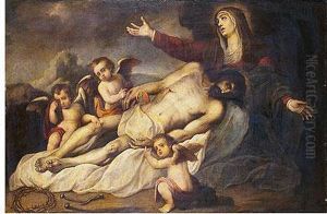 Lamentacion Sobre Cristo Muerto by Sir Anthony Van Dyck